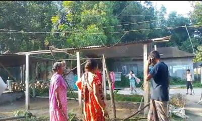 সরিষাবাড়ীতে অগ্নিসংযোগ ভাংচুর ও মারধরের অভিযোগ
