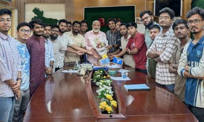 বাকৃবির এসভিএসএইচ ডিন ড. বাহানুরকে বিভিএসডব্লিউএ‍‍`র শুভেচ্ছা