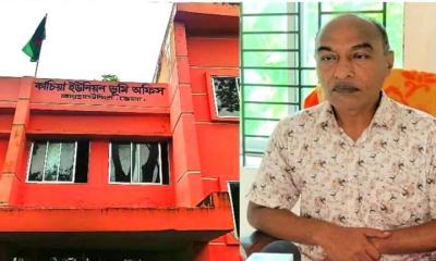 ভোলায় অন্যের নামে দাখিলা দিয়ে ভুল স্বীকার করলেন ভূমি কর্মকর্তা