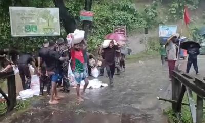 বন্যাকবলিত জেলায় বিজিবি মোতায়েন