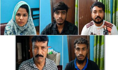 যশোরে সাঁড়াশি অভিযান, ৫ মাদক কারবারি আটক