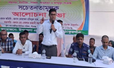 স্কুলে না গেলে মাদক ও সামাজিক অপরাধ বাড়বে:  ডিসি