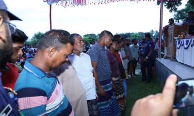 জীবননগরে১৬ জন মাদক কারবারির আত্মসমর্পণ