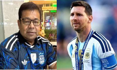 মেসিই টুর্নামেন্টের সেরা, বললেন মনির খান