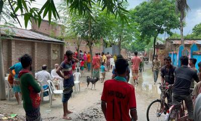 দামুড়হুদায় বিদ্যুৎস্পৃষ্ট হয়ে গৃহবধূর মৃত্যু