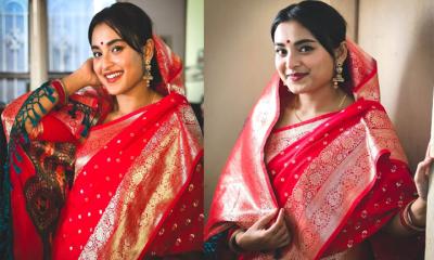 লাল বেনারসিতে তটিনী