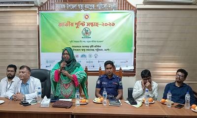 পত্নীতলায় জাতীয় পুষ্টি সপ্তাহের উদ্বোধন