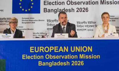 ইইউ নির্বাচন মিশন: নির্বাচনে ইঞ্জিনিয়ারিংয়ের অভিযোগ পায়নি