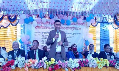 পুঠিয়ায় শহীদ নাদের আলী স্কুল এন্ড কলেজে শিক্ষার্থীর বিদায় ও নবীন বরণ
