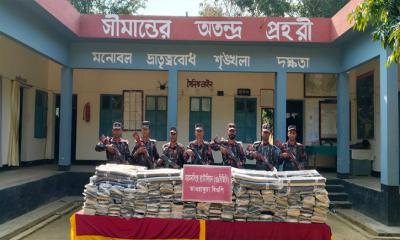 অর্ধকোটি ভারতীয় চোরাচালানী পণ্য ও মাদক জব্দ