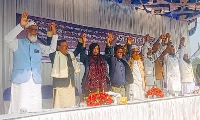 ঠাকুরগাঁও-৩ আসনে ৯ প্রার্থী এক মঞ্চে
