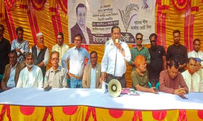 নান্দাইলে বিএনপি প্রার্থীর উঠান বৈঠক