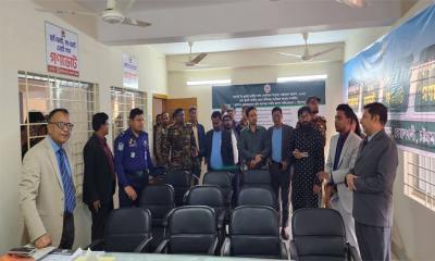 বোয়ালখালীতে নির্বাচনী কন্ট্রোল রুম উদ্বোধন