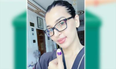 ভোটের কালির কারণে অজু নিয়ে বিপাকে বর্ষা
