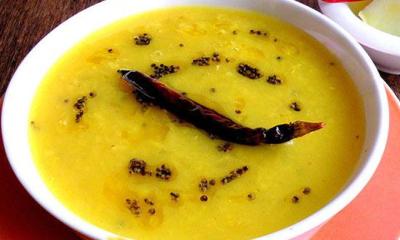 কাঁচা আমের টক ডাল তৈরির রেসিপি
