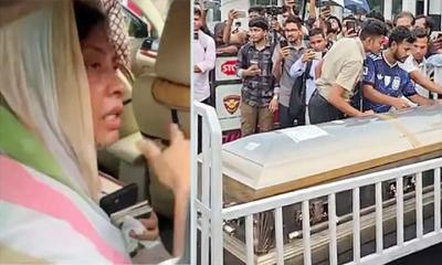 কারিনার কবরের ছবি না দেখানোর অনুরোধ মায়ের