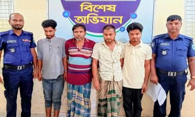 ক্যাসিনো জুয়ারি ও মাদকসেবিসহ গ্রেপ্তার ৮