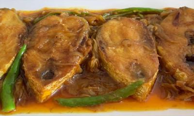 হাতে মাখা ইলিশ ভুনার রেসিপি
