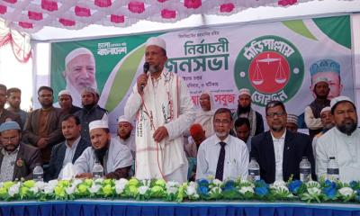 রক্তপাত নয়, ব্যালটের লড়াইয়ে জয়ের ডাক দাঁড়িপাল্লা প্রার্থীর
