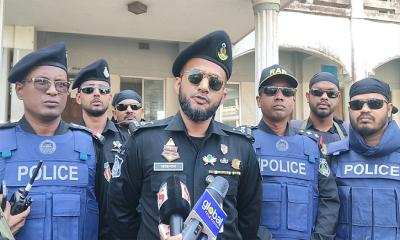 আইনশৃঙ্খলা পরিস্থিতি নিয়ে সংবাদ সম্মেলন