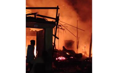 বোয়ালখালীতে চুলার আগুনে পুড়ল বসতঘর