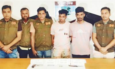 যশোরে সন্ত্রাসী অনি সহযোগিসহ আটক : অস্ত্র চাকু উদ্ধার