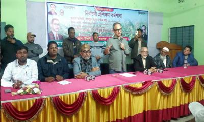 চুয়াডাঙ্গা-২ আসনের জাতীয়তাবাদী শ্রমিক দলের নির্বাচনী কর্মশালা অনুষ্ঠিত