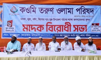 মুরাদনগরে কওমি তরুণ ওলামা পরিষদের মাদকবিরোধী সভা অনুষ্ঠিত