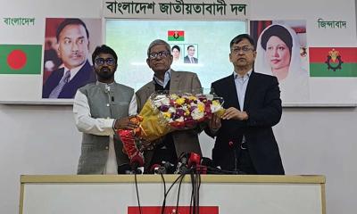 বিএনপিতে যোগ দিলেন রাশেদ