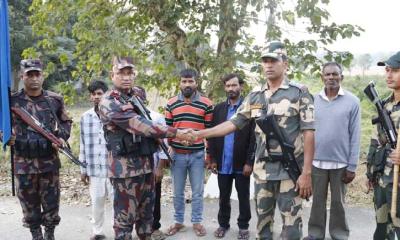 ভারতের তুরা কারাগার থেকে দেশে ফিরলো ৬ বাংলাদেশি