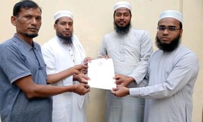 আলোচিত জামিলের মনোনয়নপত্র সংগ্রহ