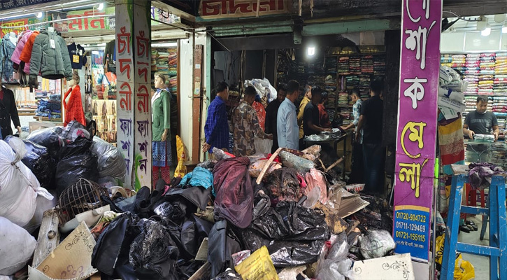 ভৈরবে পৌর নিউমার্কেটে আগুন