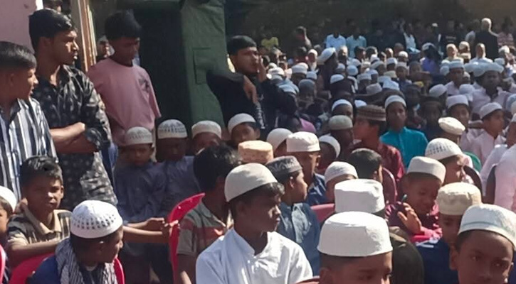 মাটিরাঙায়  খালেদা জিয়ার রুহের মাগফেরাত কামনায় কোরআন খতম