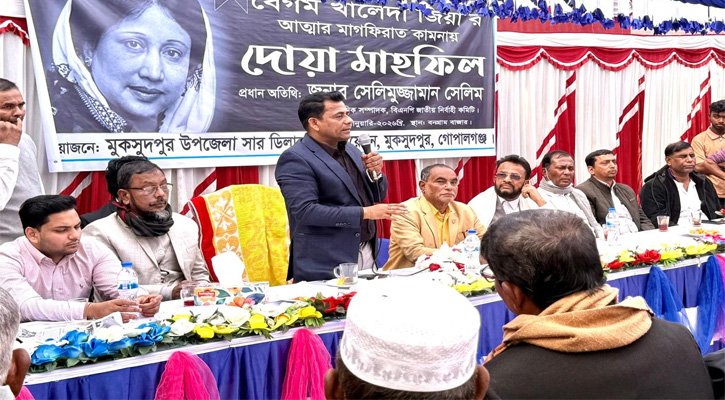 গণতন্ত্র পুনরুদ্ধারে খালেদা জিয়ার সংগ্রাম চিরস্মরণীয়: সেলিমুজ্জামান সেলিম