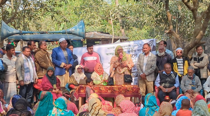 বিএনপির পদপ্রার্থীর পক্ষে নির্বাচনী প্রচারণা