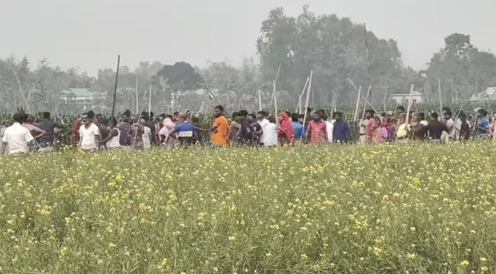 জমি দখল নিয়ে দুপক্ষের সংঘর্ষ, আহত ৩০