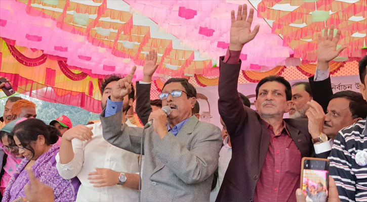 নিরাপদ এলাকা হিসেবে গড়ে তোলার প্রতিশ্রুতি দেন  ফজলু