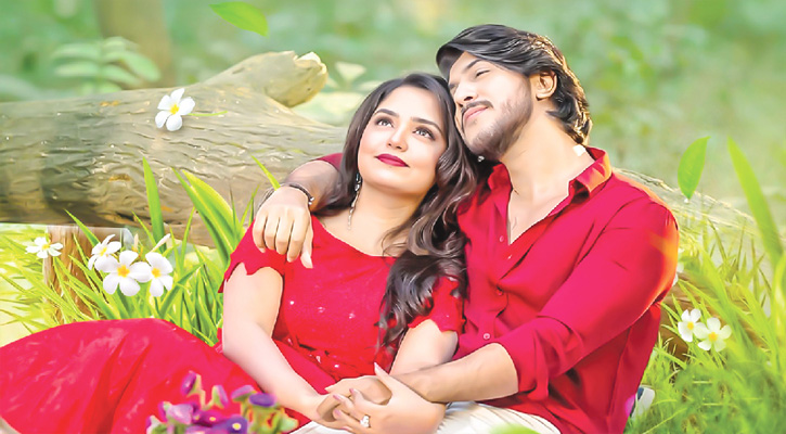 হিমি গাইবেন গান, মডেল তৌসিফ