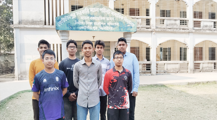 কোটচাঁদপুরের ৭ শিক্ষার্থীর মহাকাশ নিয়ে বিজ্ঞান ভাবনা