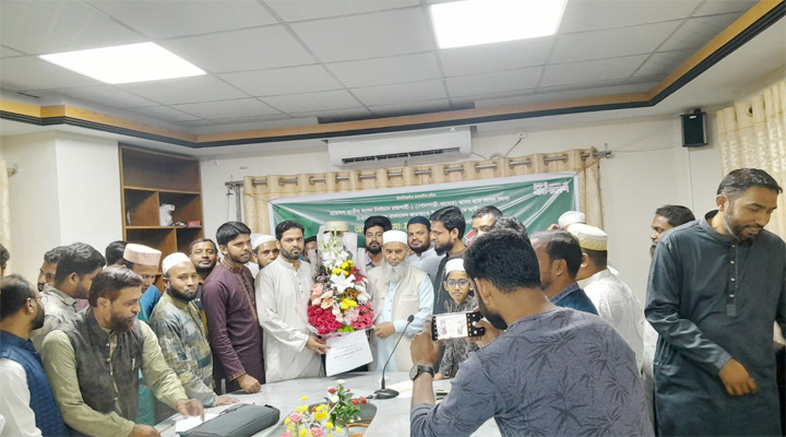 মুজিবুর রহমানকে গণসংবর্ধনা