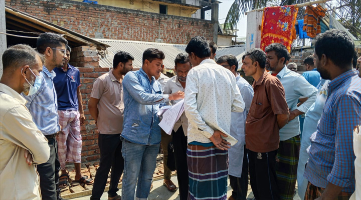 সরকারি খাস জমি উদ্ধারে এসিল্যান্ডের অভিযান