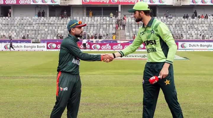 বাংলাদেশকে ব্যাটিংয়ে পাঠালো পাকিস্তান