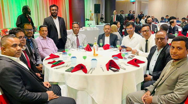মালদ্বীপে বাংলাদেশের স্বাধীনতা ও জাতীয় দিবসে কূটনৈতিকদের সংবর্ধনা।