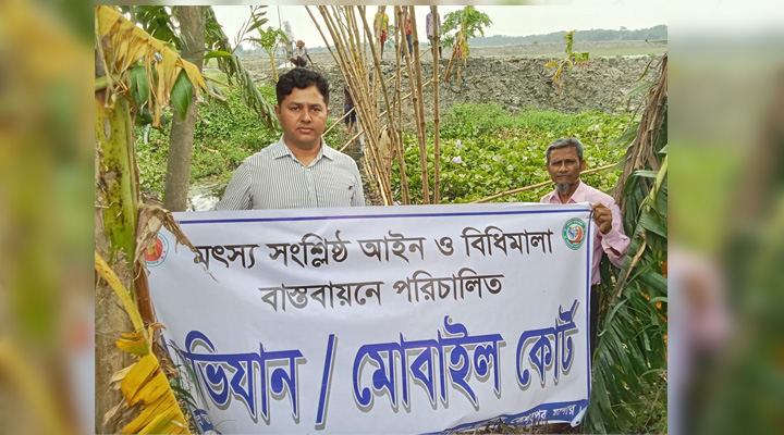 কেশবপুরে খাল দখলমুক্ত: বড়পীঠ খাল থেকে অবৈধ পাটা উচ্ছেদ, স্বস্তি কৃষকদের