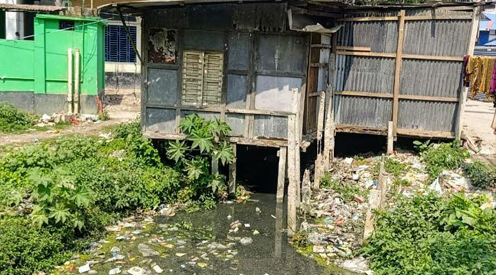 মাদারীপুরে মৃতপ্রায় অর্ধশতাধিক খাল