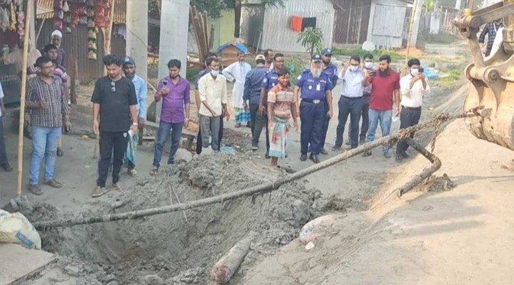 সোনারগাঁয়ে অবৈধ গ্যাসলাইন অভিযানে বিচ্ছিন্ন ২১০০ সংযোগ