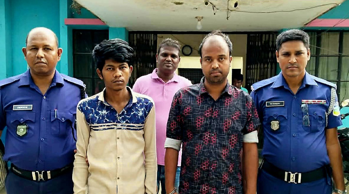 জামালপুরে ফেসবুকে পণ্য বিক্রির নামে অর্থ আত্মসাৎকারী চক্রের দুই সদস্য আটক