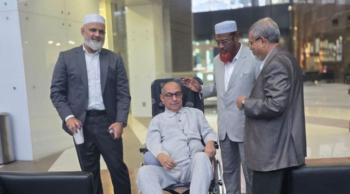 মির্জা আব্বাসকে দেখতে হাসপাতালে জামায়াত সেক্রেটারি