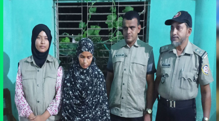 পার্বতীপুরে ইয়াবাসহ  মহিলা মাদক কারবারি আটক