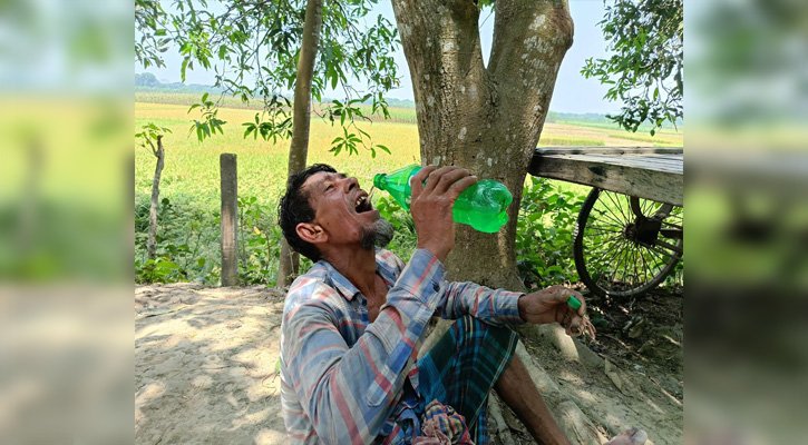 ৩৮ ডিগ্রিতে পুড়ছে  চুয়াডাঙ্গা